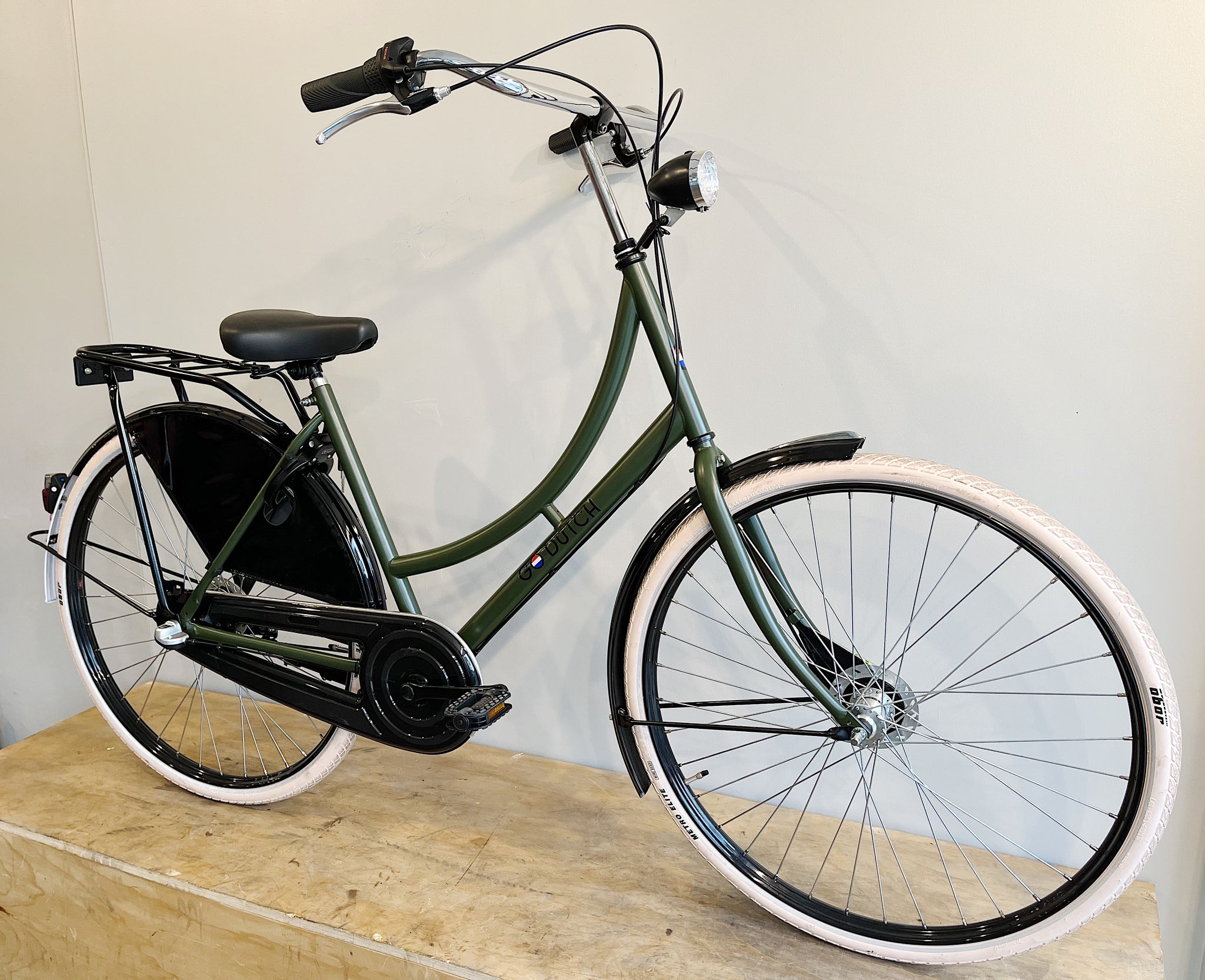 Go Dutch Oma Deluxe Step Through Style Dutch Bike SMALL MEDIUM OR Go Dutch Bikes