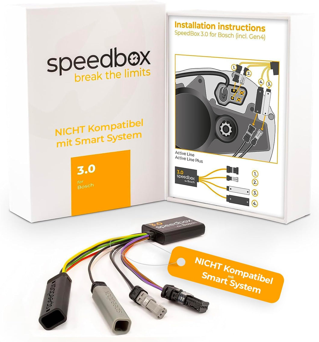 Speedbox 3.0 - E-bike Tuning Kit for Bosch